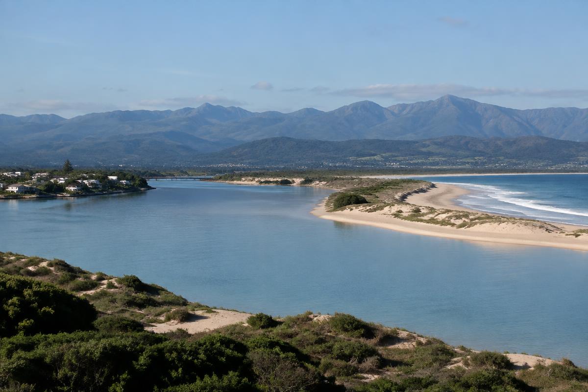 Hartenbos river mouth and dunes