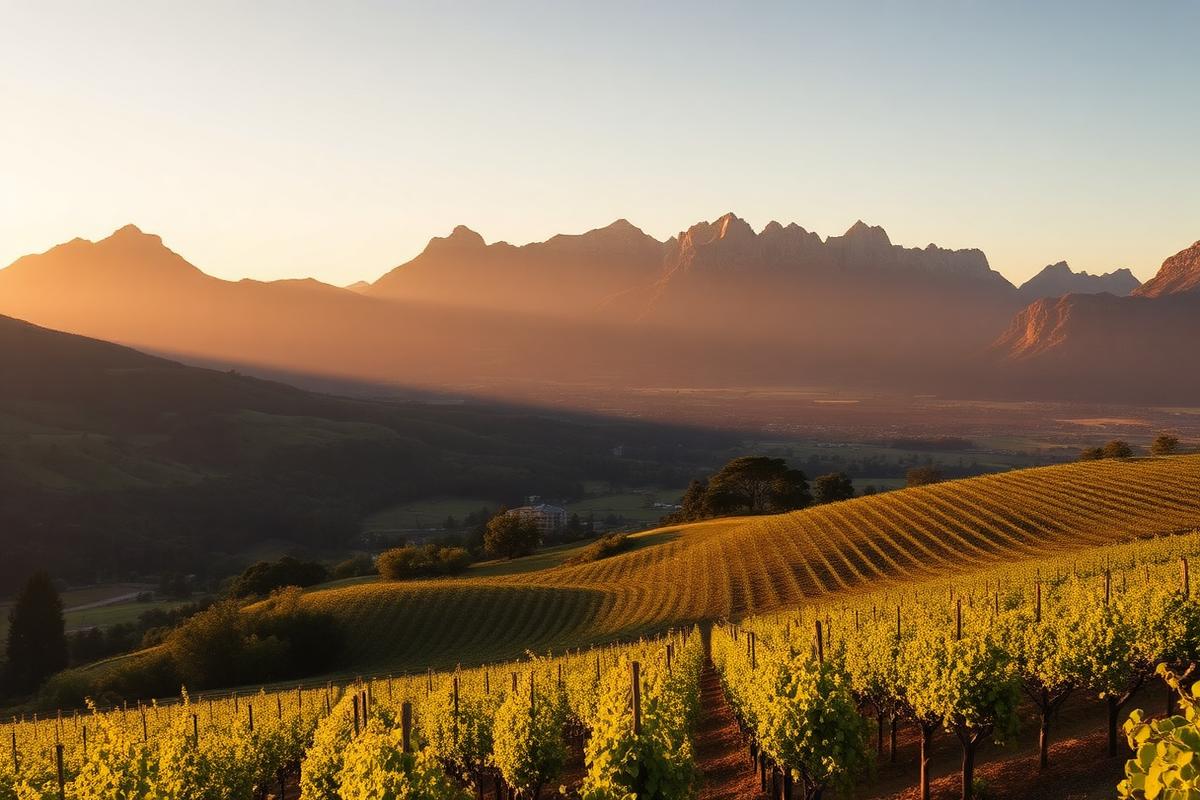 Hemel-en-Aarde valley vineyards near Hermanus