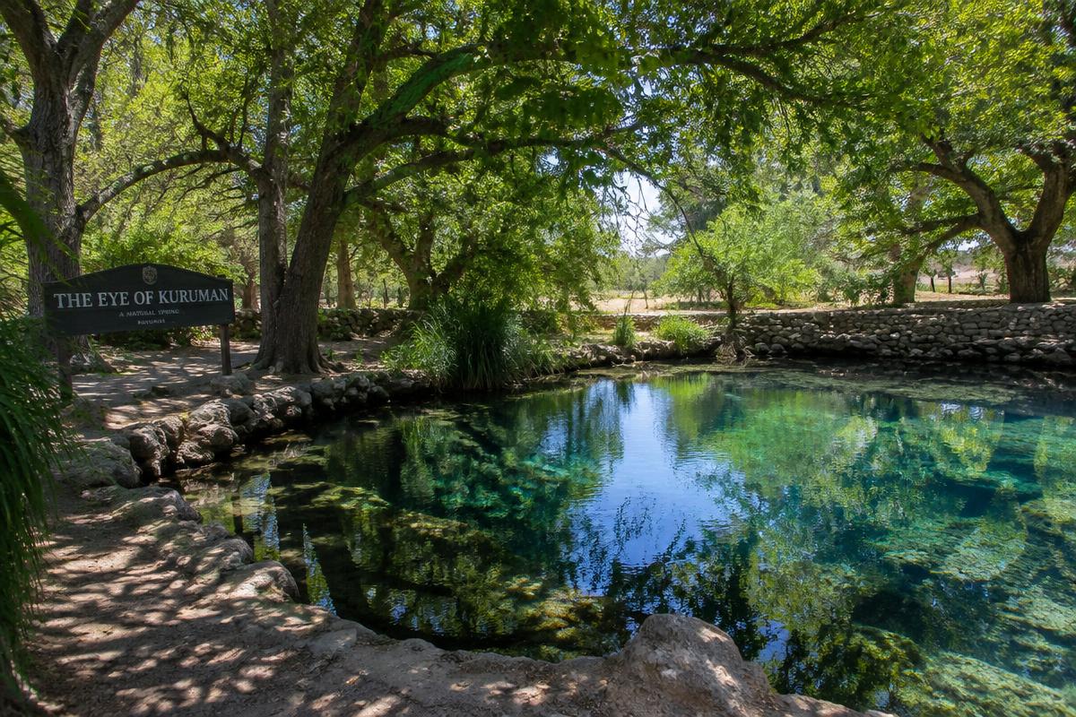 The Eye of Kuruman natural spring