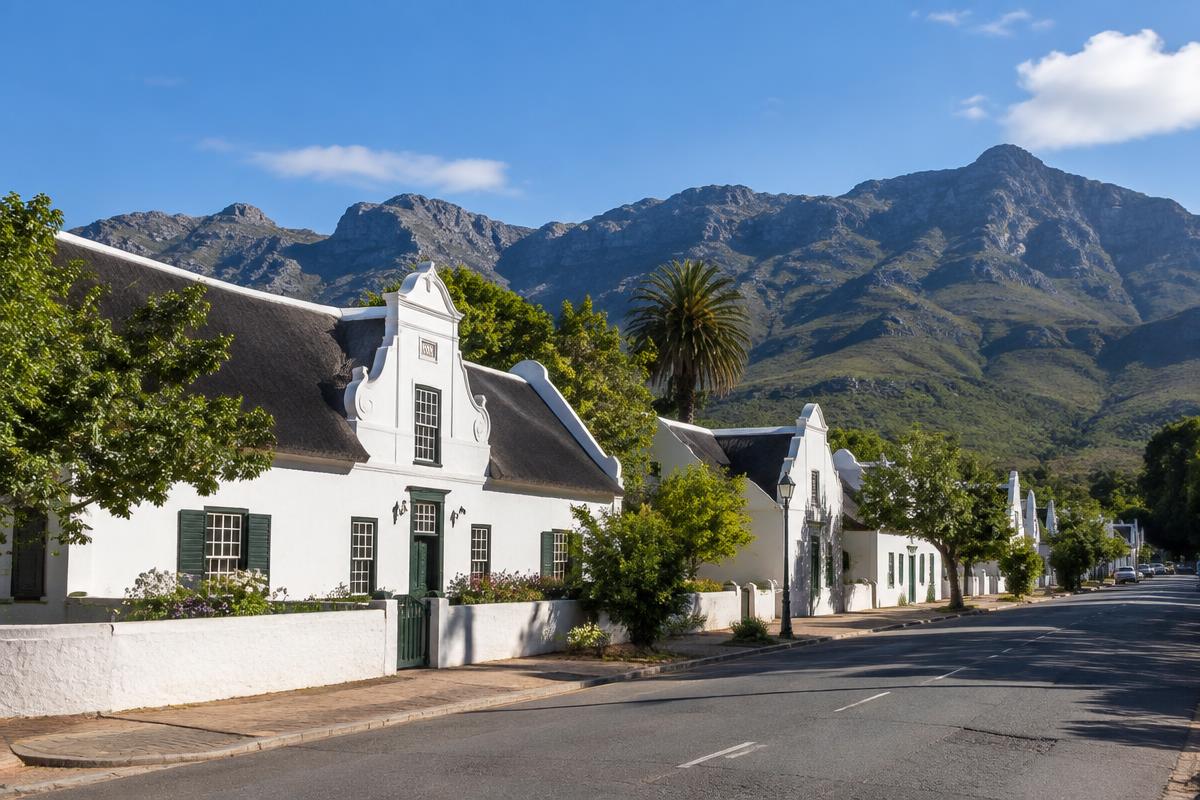 Cape Dutch buildings in Swellendam